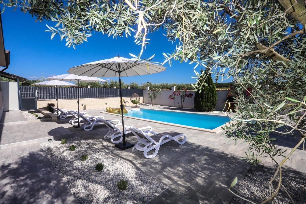 Apartment Nina With Private Pool Nova Vas  Extérieur photo