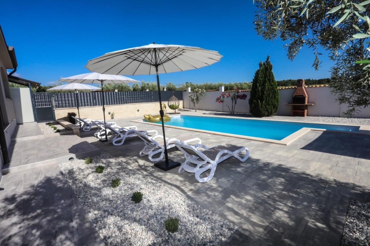 Apartment Nina With Private Pool Nova Vas  Extérieur photo